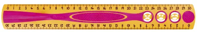 LINIAAL MAPED KIDY'GRIP 30CM ASSORTI