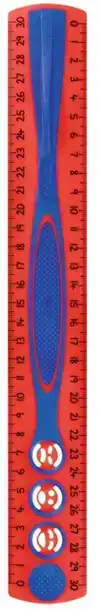 LINIAAL MAPED KIDY'GRIP 30CM ASSORTI