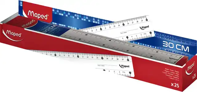 LINIAAL MAPED CLASSIC 30CM