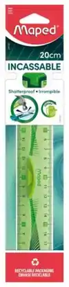 LINIAAL MAPED FLEX MET GRIP 20CM