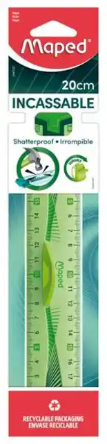 LINIAAL MAPED FLEX MET GRIP 20CM