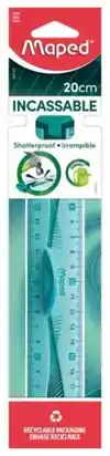 LINIAAL MAPED FLEX MET GRIP 20CM