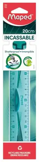 LINIAAL MAPED FLEX MET GRIP 20CM