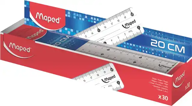 LINIAAL MAPED CLASSIC 20CM