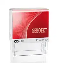 TEKSTSTEMPEL COLOP PRINTER 20L GEBOEKT