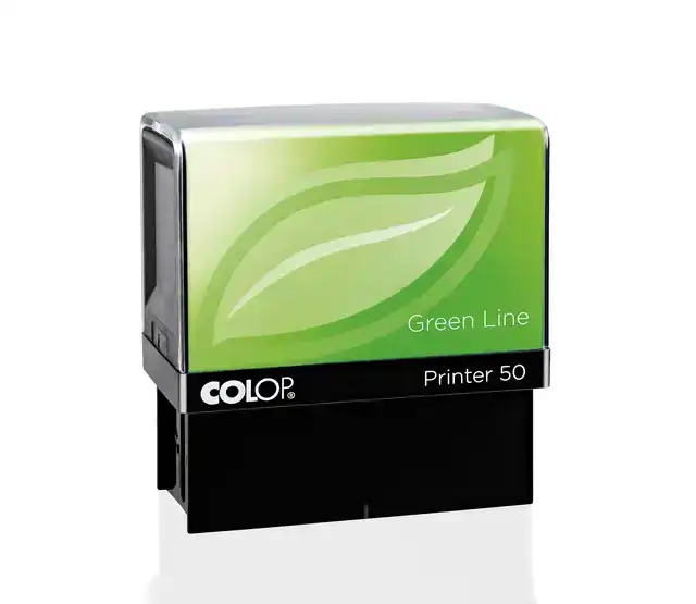 TEKSTSTEMPEL COLOP PRINTER 50 GREEN