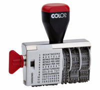 STEMPEL COLOP 04000WD 12 TEKSTEN