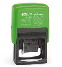 TEKSTSTEMPEL COLOP PRINTER S 220W GREEN
