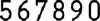 NUMEROTEUR REINER B2 BLOCK 5.5MM 6