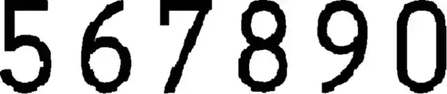 NUMEROTEUR REINER B2 BLOCK 5.5MM 6
