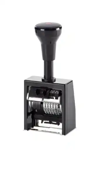 NUMEROTEUR REINER B6K ANTIQUA 4.5MM 6