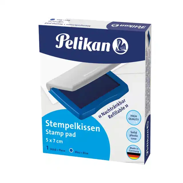 STEMPELKUSSEN PELIKAN 3E 50X70MM BLAUW