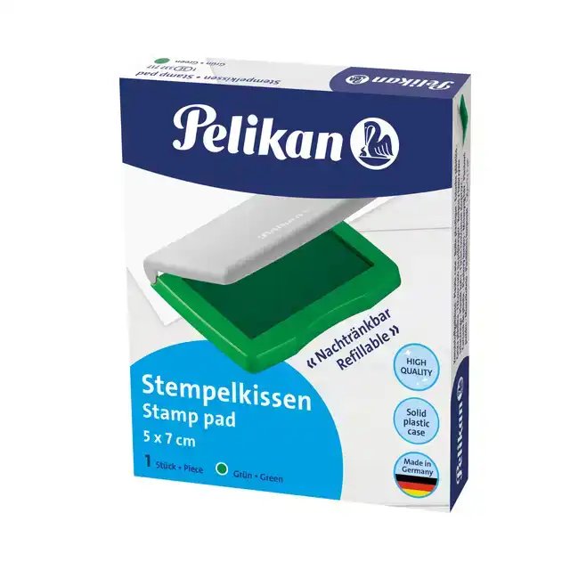 STEMPELKUSSEN PELIKAN 3E 50X70MM GROEN