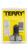 TERRY CLIP VOOR 2 PENNEN EN/OF POTLODEN ZILVER