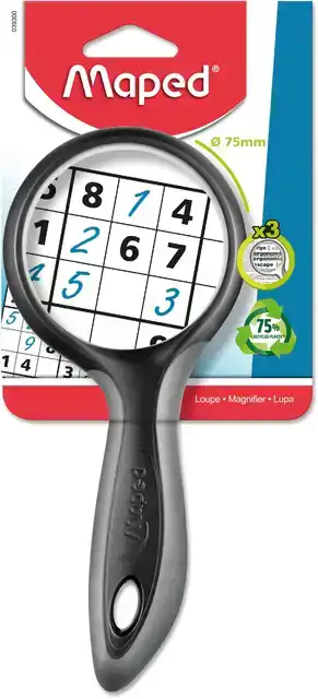 LOEP MAPED ERGOLOGIC 3X VERGROTING 75MM