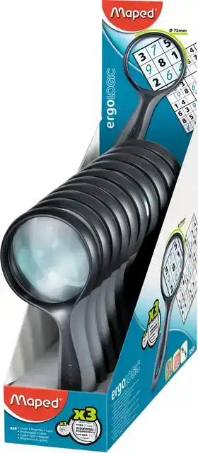 LOEP MAPED ERGOLOGIC 3X VERGROTING 75MM