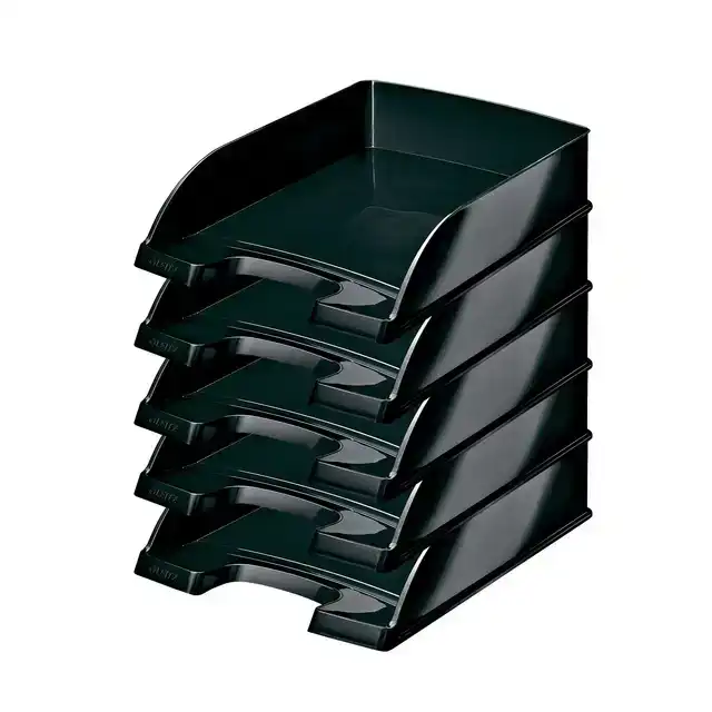 BRIEVENBAK LEITZ WOW A4 ZWART