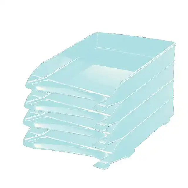 BRIEVENBAK LEITZ ELEGANT GLASHELDER
