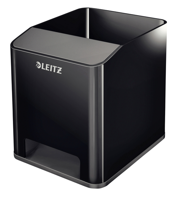 PENNENHOUDER LEITZ DUO ZWART/GRIJS