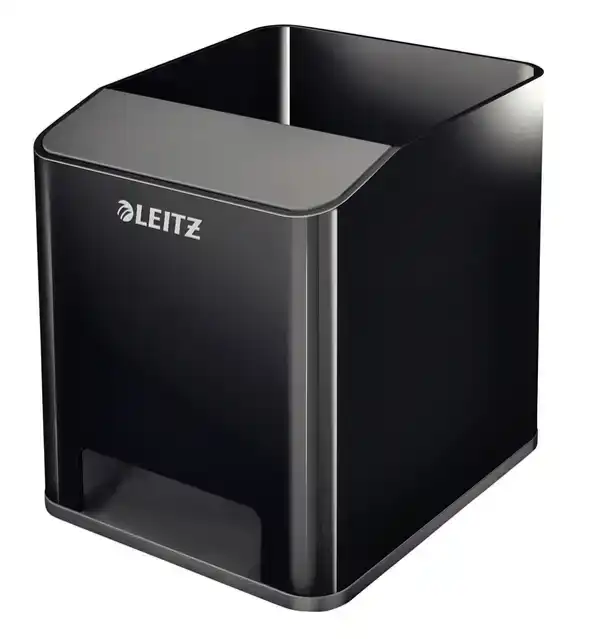 PENNENHOUDER LEITZ DUO ZWART/GRIJS