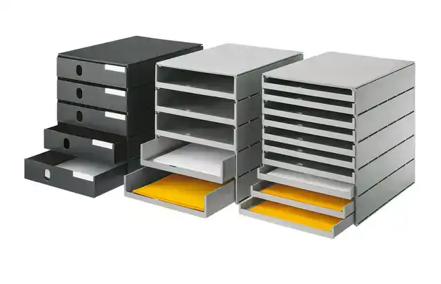 LADENBOX STYROVAL 5 LADEN GRIJS