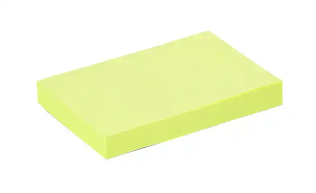 MEMOBLOK QUANTORE 51X76MM GEEL