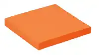 MEMOBLOK QUANTORE 76X76MM NEON ORANJE