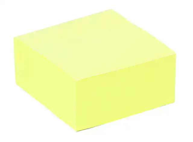 MEMOBLOK QUANTORE 76X76MM GEEL 400