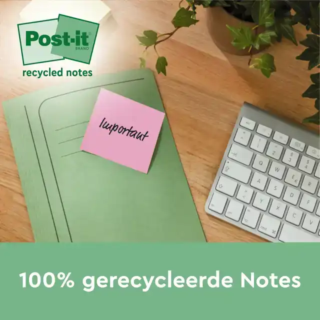 MEMOBLOK POST-IT 653RPT 38X51MM RAINBOW