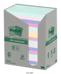 MEMOBLOK POST-IT 655RPT 76X127MM