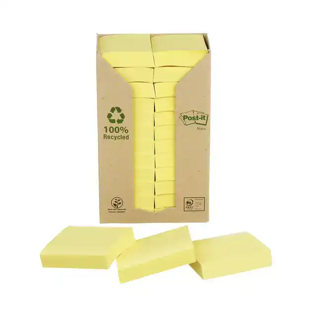 MEMOBLOK POST-IT 653 38X51MM RECYCLED