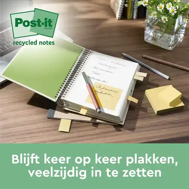 MEMOBLOK POST-IT 655-1B RECYCLED