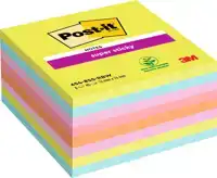 MEMOBLOK 3M POST-IT 654-SSRB 76X76MM