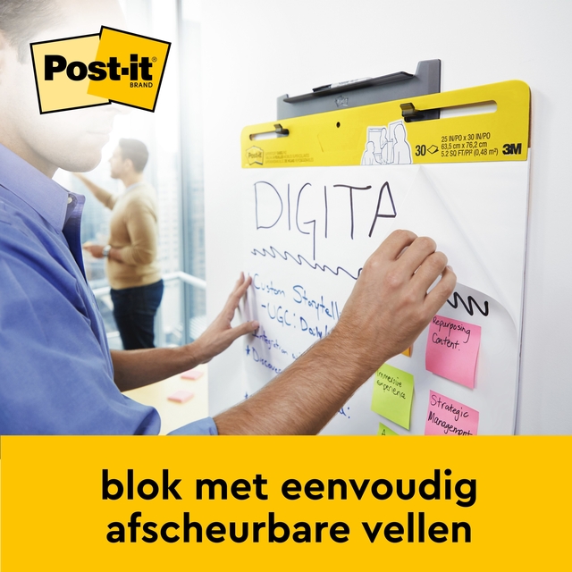 MEETING CHART POST-IT 566 SUPER STICKY