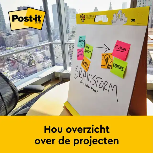 MEETING CHART POST-IT 563R SUPER STICKY