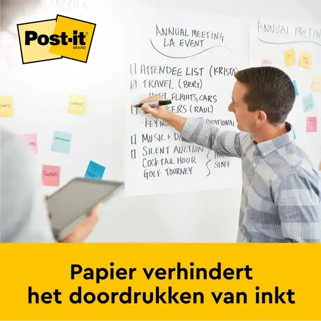 MEETING CHART POST-IT 563R SUPER STICKY