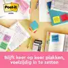 MEMOBLOK POST-IT 654 76X76MM NEON GROEN