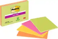 MEMOBLOK POST-IT 6445SS 152X101MM ASS