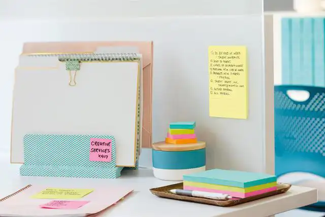 MEMOBLOK POST-IT 660 LIJN 102X152MM