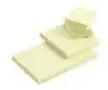 MEMOBLOK QUANTORE 38X51MM STICKY GEEL