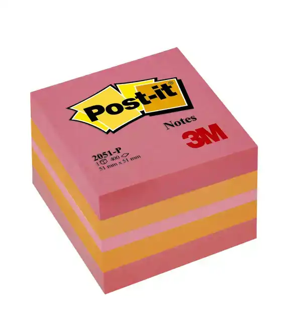 MEMOBLOK POST-IT 2051 51X51MM KUBUS