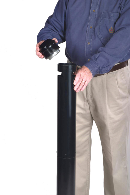 ASBAK RUBBERMAID SMOKERS POLE