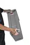 AFVALBAK RUBBERMAID SLIM JIM VENTED 87L