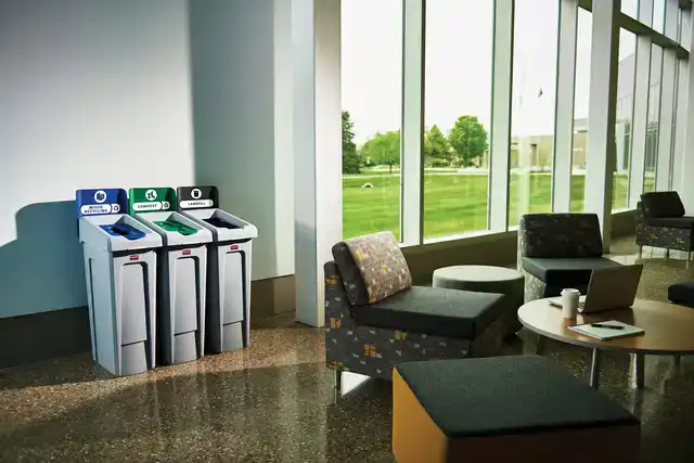 DEKSEL RUBBERMAID SLIM JIM RS PAPIER