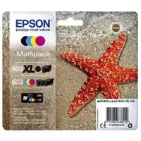 INKTCARTRIDGE EPSON 603 T03A9 ZWART XL+