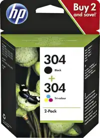 INKTCARTRIDGE HP 3JB05AE 304 ZWART +