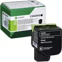 TONERCARTRIDGE LEXMARK C242XK0 ZWART