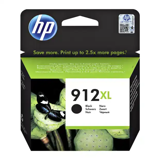 INKTCARTRIDGE HP 3YL84AE 912XL ZWART