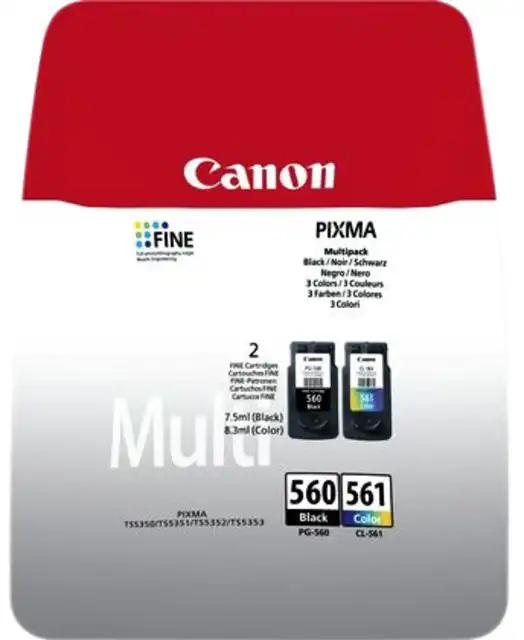 INKTCARTRIDGE CANON PG-560 CL-561 ZW +