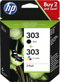 INKTCARTRIDGE HP 3YM92AE 303 ZWART +